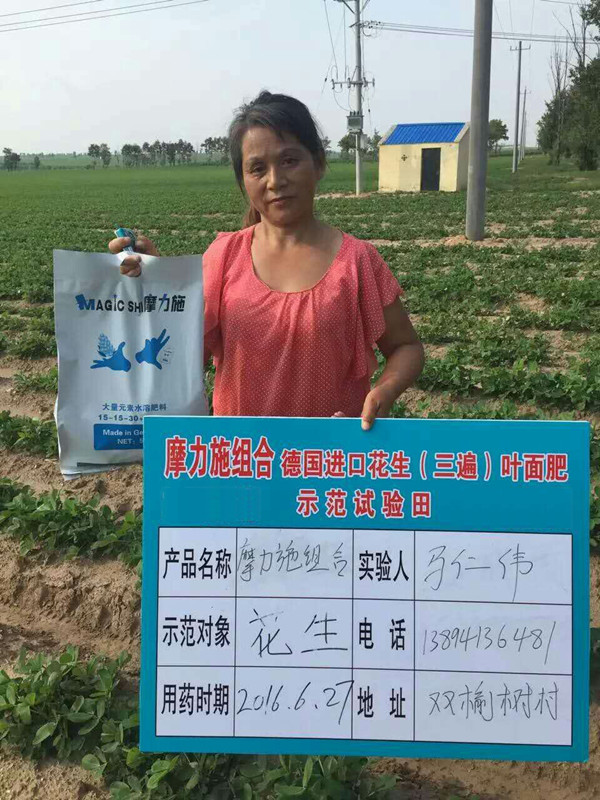 摩爾水溶肥在花生上的使用 摩爾水溶肥在花生上的使用