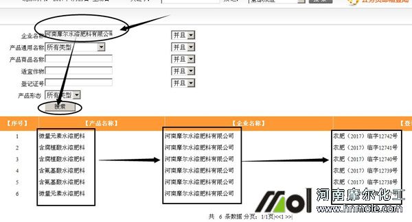 肥料登記證號查詢步驟2 肥料登記證號查詢步驟2