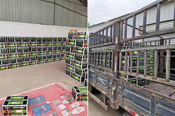 液體緩施氮肥發貨現場 液體緩施氮肥發貨現場